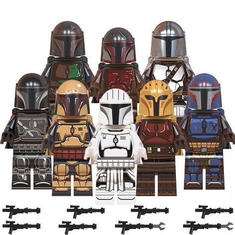 mandalorian minifigure|LEGO minifigures Star Wars 